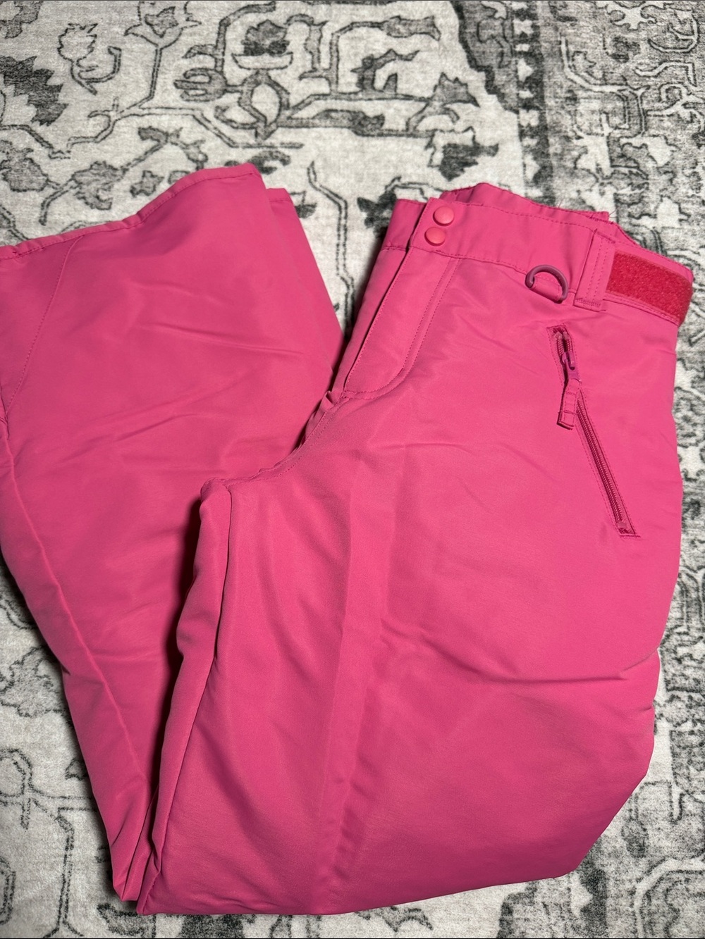 Athletech Kids Bright Pink Snow Pants